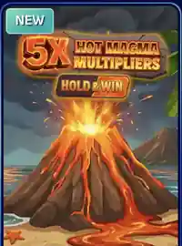 5x Hot Magma Multipliers nella lista New di Wonaco Casino